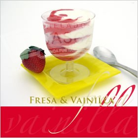 Helado de Fresa & Vainilla