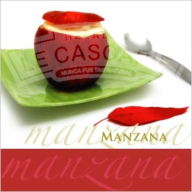 Helado de Manzana en su Cascara Natural